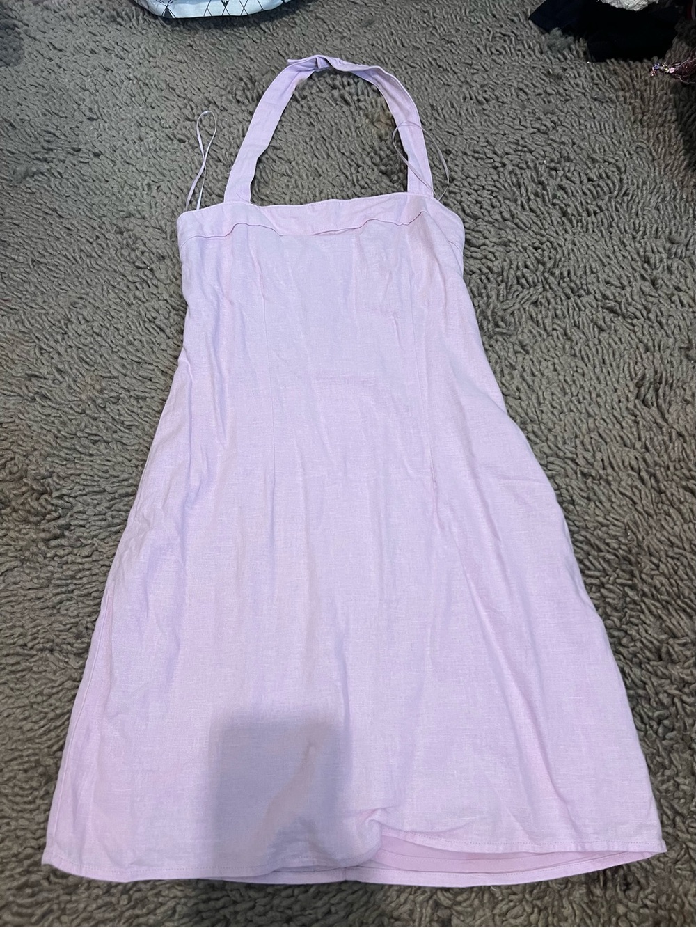 Abercrombie & Fitch Light Purple Halter Summer Dress